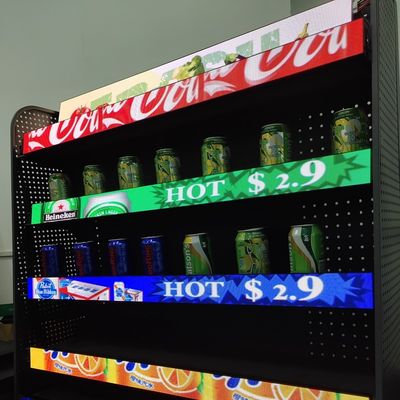 Bon prix Nouveau article Écran à étagère COB de petite hauteur de pixel P1.87 Utilisé dans les supermarchés / clubs / magasins en ligne