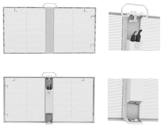 Écran LED transparent de 2500 nits