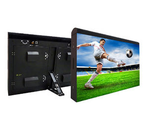 Grand meuble en aluminium à mouture sous pression super clair IP65 étanche P10 affichage LED de stade