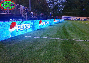 Grands lieux grand angle de l'écran de stade LED affichage P10 IP65 étanche HD boîte en fer