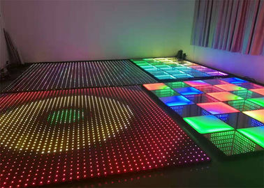 Chine SMD3535 Son actif Dj Led Disco Dance Floor Panneaux de faisceau blanc chaud