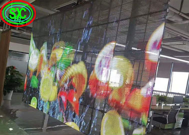 Écran LED transparent intérieur P3.9-7.8 Couleur complète