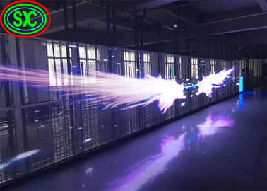 Prix d'usine Publicité auto-adhésive Ultra-mince P3.75 P5 P6 P8 P10 Affichage pour fenêtre de verre Paroi transparent écran LED à puce
