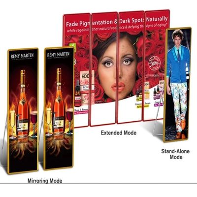 Bon prix Affichage d'affichage LED en aluminium avec résolution de module 172*86 et puces LED SMD2121 avec matériau de panneau en ligne
