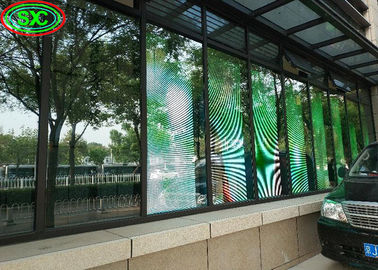 Écran d'installation de location Grand angle de vue P3.91 P4.81 2500 Nits Écran LED transparent