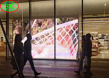 Écran LED transparent intérieur P3.9-7.8 Couleur complète