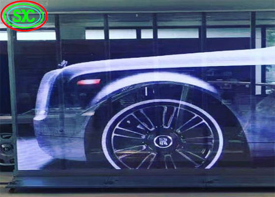 Écran mural en verre à LED transparent