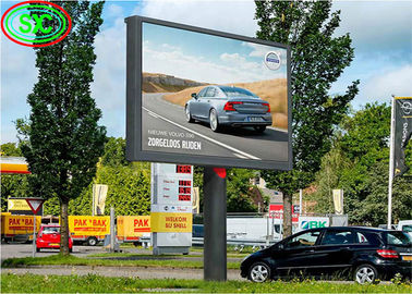 Écran de location extérieur imperméable à l'eau HD basse énergie IP65 affichage LED fixe P10 panneau d'affichage