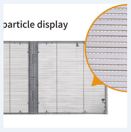 HD Intérieur Extérieur p3.91-7.82 Couleur complète imperméable à l'eau Maillage de haute luminosité Écrans LED transparents
