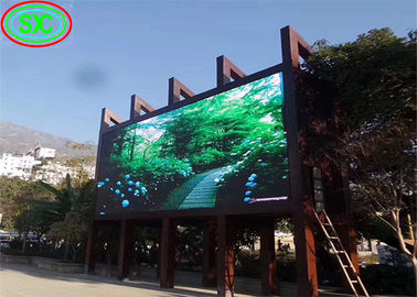 P10 Écran LED plein couleur étanche à l'eau extérieure résistant au vent, haute définition sans traîner, ombre LED