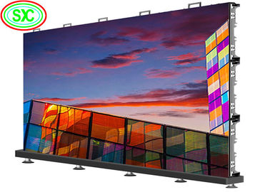 Casse en aluminium coulé sur mesure intérieur 320 * 160mm P5 écran LED mariage / scène