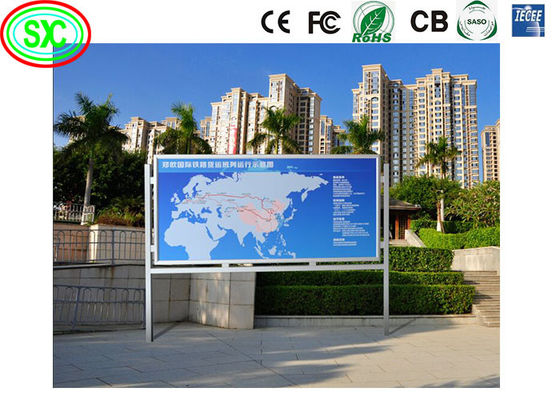 Écran LED extérieur P6 de location mobile ultraléger pour fond de concert, affichage LED couleur