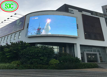 Publicité de location de centres commerciaux en haute définition Full Color Hanging Flexible P10 LED