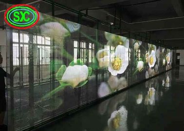 Lumière Écran LED transparent, Affichage publicitaire à LED en couleur