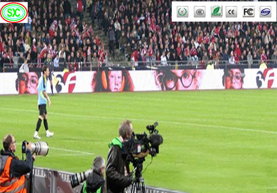 Écran LED IP65 en couleur extérieure Perimètre du stade de football