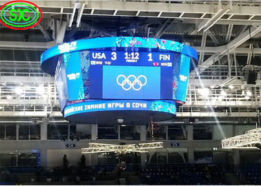 Tableau de bord de la publicité du stade P4.81 Location de mur vidéo LED 1R1G1B
