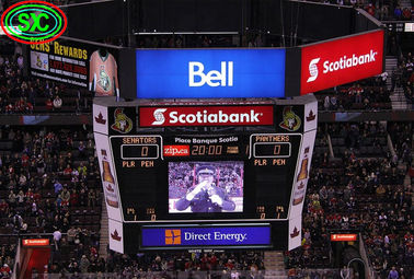Tableau de bord de la publicité du stade P4.81 Location de mur vidéo LED 1R1G1B