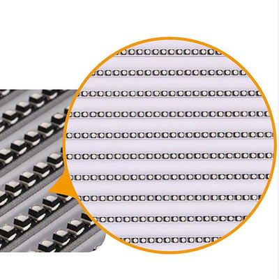 Vidéo en couleur HD Full Color Advertising Led Screen G3.91-7.82 Vitre de fenêtre intérieure Affichage LED transparent