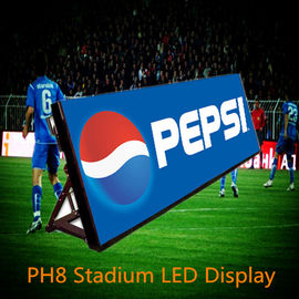 Écran LED grand stade P8 à haute fréquence de rafraîchissement en plein couleur