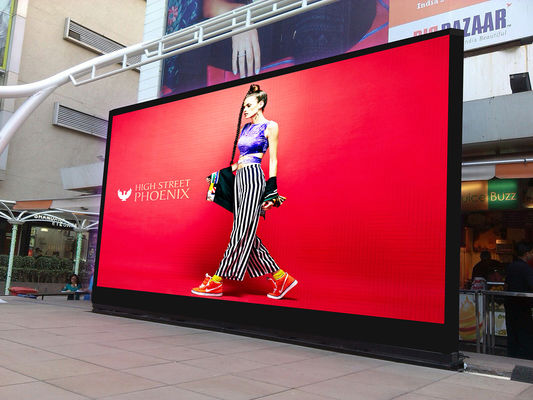 Bon prix Affichage à LED visuel polychrome extérieur de l'écran P8 De mur de panneau d'affichage de publicité pour l'installation fixe en ligne
