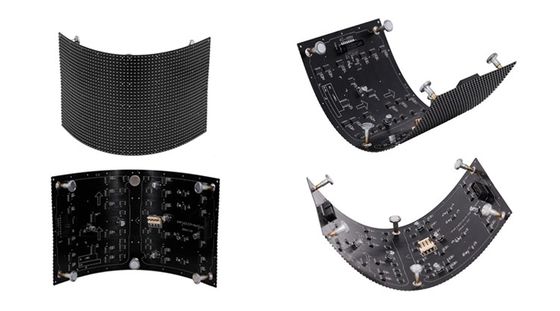 SMD2525 Extérieur Full Color HD Résistance à l'eau LED en aluminium à moulage sous pression