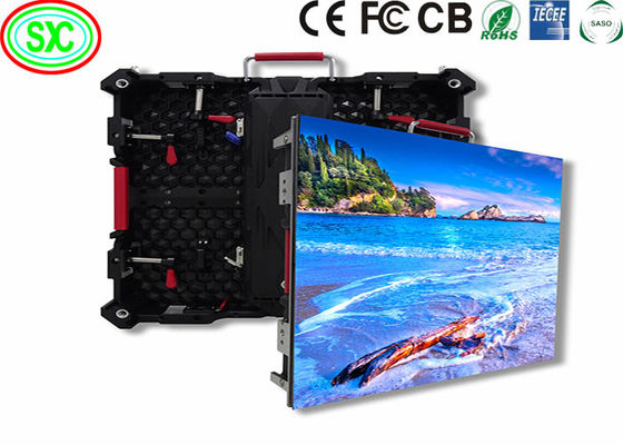 Écran en aluminium moulé à la matrice HD SMD LED 62500 points/m2, Location de téléviseurs LED intérieurs