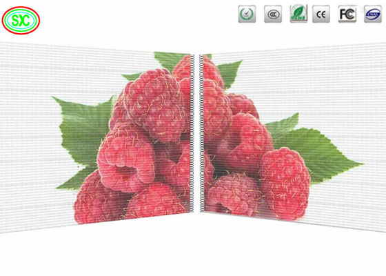 Écran LED transparent à puce, écran LED transparent à l' intérieur