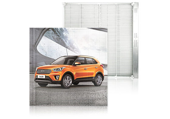 Écran LED transparent P3.91-7.82 5000cd/m2 couleur