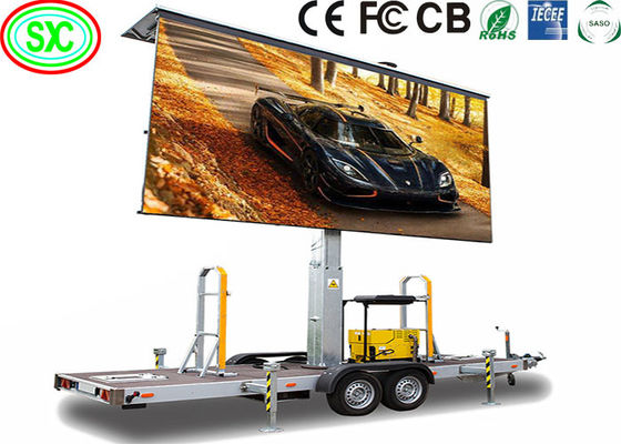 Canbest extérieur prêt à l'emploi imperméable à l'eau sans couture P4 Box Truck Led Billboard Roadshow Mobile Led Wall Display Screen Sur les camions