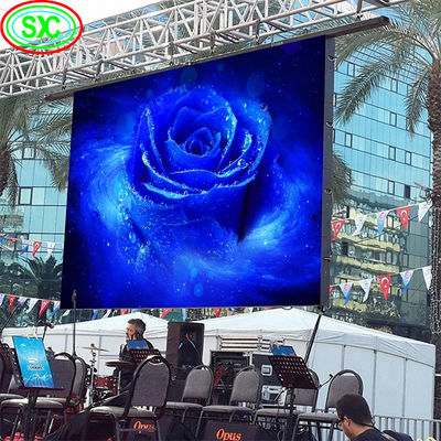 Extérieur Full Color Standard SMD2121 P3 LED en aluminium à moulage sous pression châssis 576x576mm Garantie de trois ans