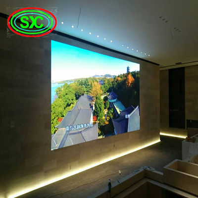 SCX P1.667 Écran LED GOB à petite hauteur Pantalla 4K Panneaux muraux vidéo