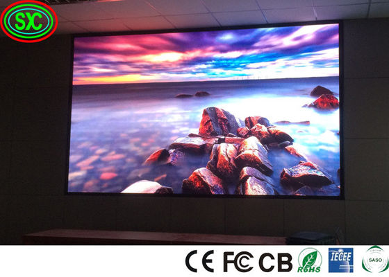 Écran publicitaire LED intérieur à haute résolution en couleur complète 256 X128 mm SMD2727