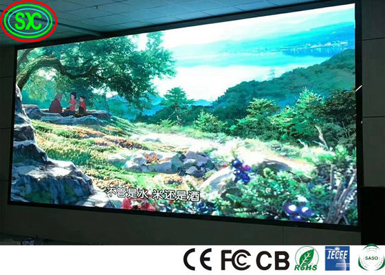 Écran publicitaire LED intérieur à haute résolution en couleur complète 256 X128 mm SMD2727