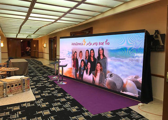 Écrans de signalisation numérique clairs à couleur pleine à l'intérieur P3.91