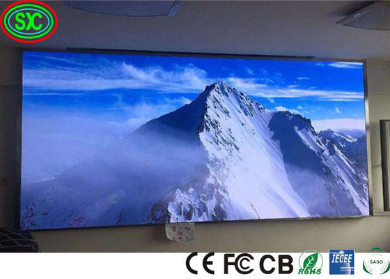 Vente à chaud Petite hauteur ultra-mince P4 P3 P2.5 Affichage LED à couleur complète intérieur Écran LED à couleur complète intérieur