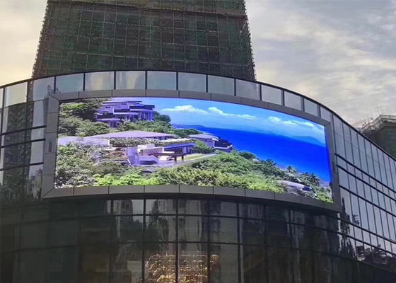 Outdoor P10 Full Color SMD LED étanche à l'eau Vidéo publicitaire Affichage 320*160mm