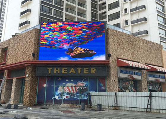 P6 Publicité commerciale extérieure en couleurs entières Panneaux d'affichage numérique
