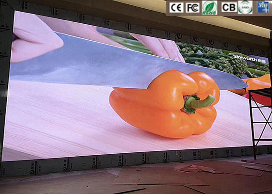 P6 personnalisé Location d'écran de scène LED intérieur / Panneaux d'affichage LED RVB avec télécommande