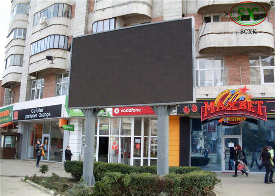 P6 Panneaux publicitaires LED extérieurs de 192*192 mm à haute luminosité avec garantie de 3 ans