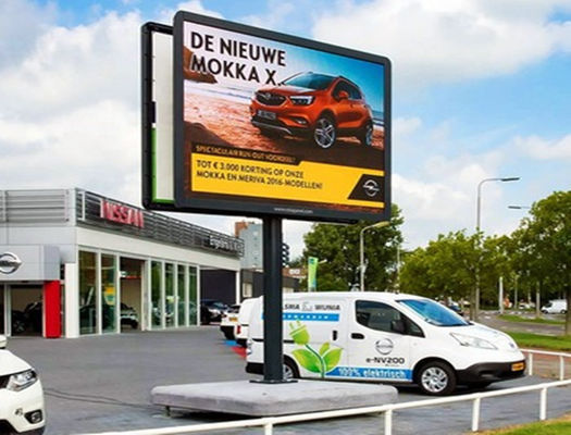 P8 SMD 320x160mm imperméable à l'eau Full Color Outdoor Highway Écran publicitaire LED