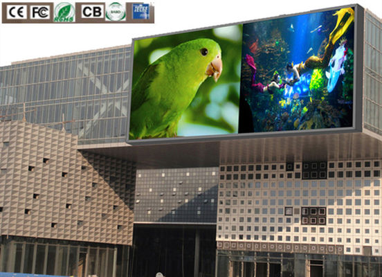 Construction P10 SMD Écran LED Publicité Panneau d'affichage Super Vision Claire 3 ans de garantie