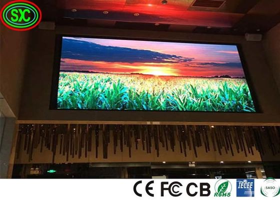 Écran mural vidéo HD LED intérieur P2.6mm Panneau d'affichage d'écran de scène 500x500mm