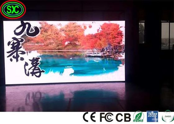 Écran LED à couleur entière intérieur