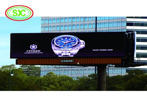 2200nits Affichage LED RVB à haute luminosité 1/16 Plaque d'acier revêtue scannée