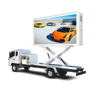 Le grand camion de la taille P6 a mené la publicité commerciale d'écran pour la voiture/Van Outdoor Cinema