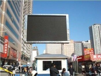 P8 Extérieur Full Color imperméable à l'eau 15625 points/m2 320*160 haut luminosité affiche LED