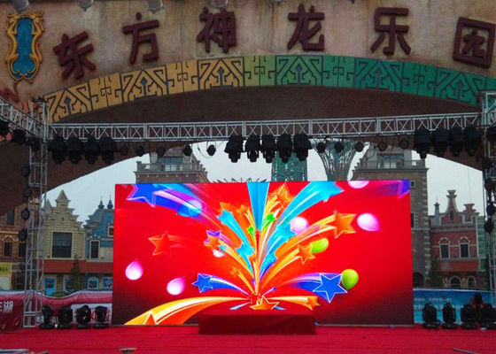 Bon prix La publicité de l'écran mené de location extérieur SMD LED de LED de Cabinet visuel polychrome de location d'intérieur du mur 500*1000mm de l'écran P3.91 en ligne
