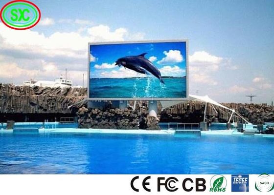 Panneau mural vidéo LED à 7000 Nits P10 fixe 320*320mm extérieur affichage à LED en couleur extérieure