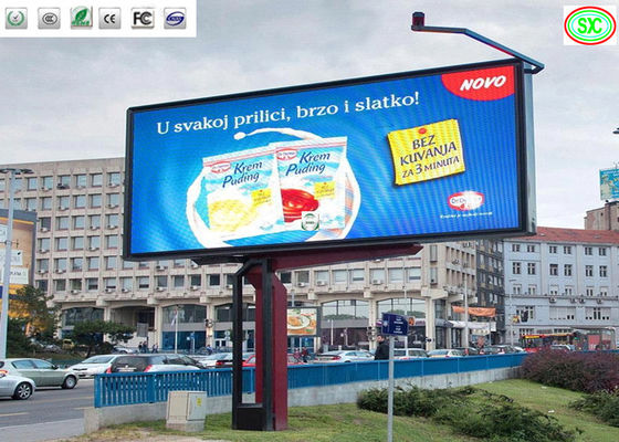 Panneaux d'affichage LED extérieurs à couleur IP65 P10