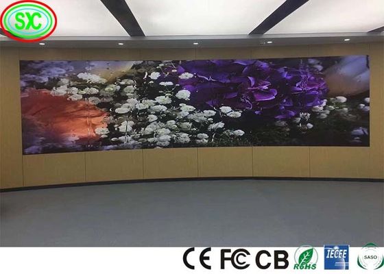 Publicité Full Color LED Soft Curved Display Module RVB/Indoor P3.91 Chine Flexible